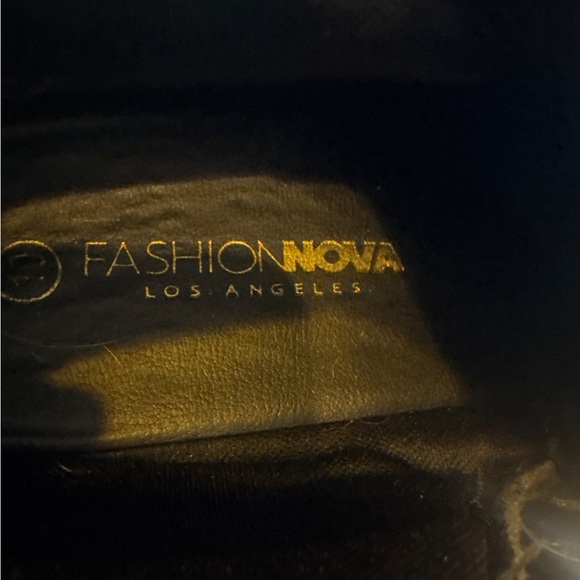 Fashion Nova Black Over the Knee Boots - Picture 2 of 12